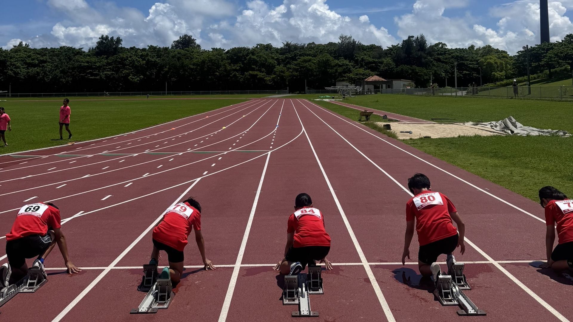 走るのは楽しい！